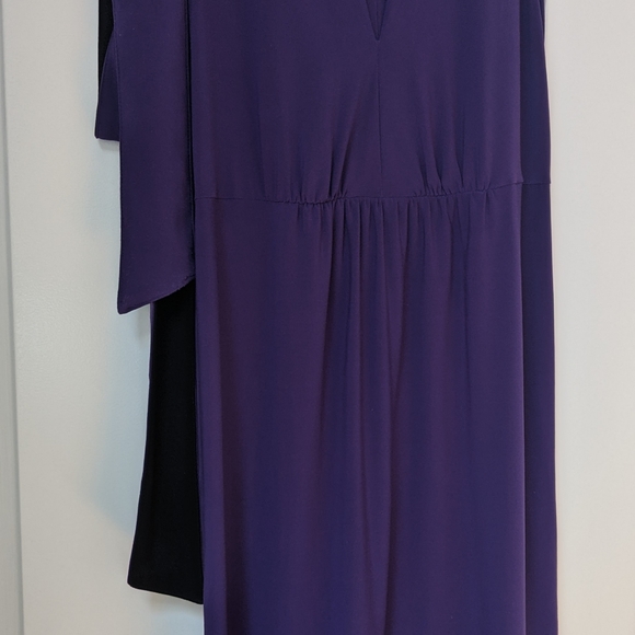 Daisy Fuentes Royal Purple Sleeveless Dress with removable tie sash, Size S - Picture 14 of 16